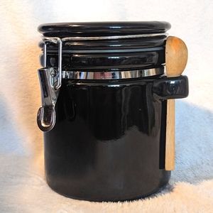 Black canister